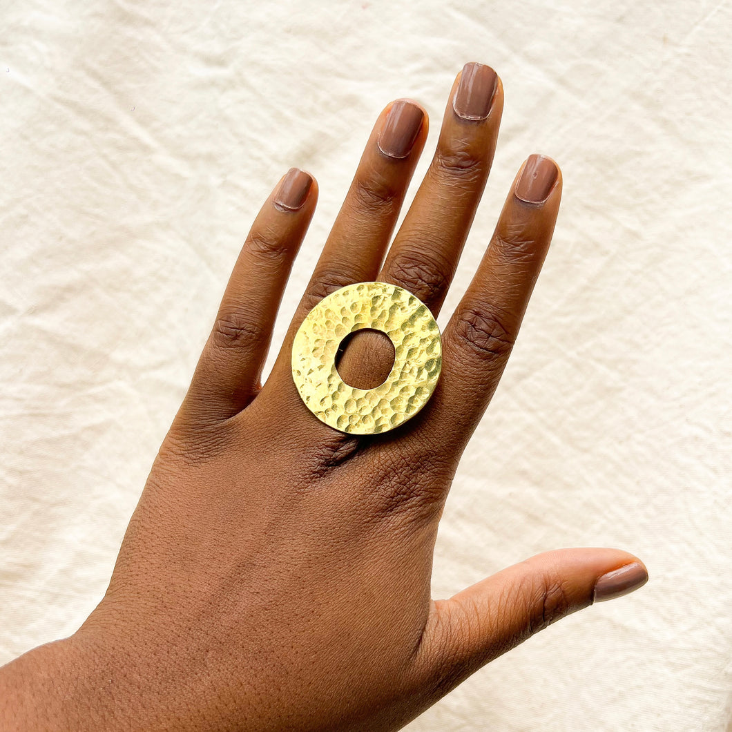 Kamili Brass Ring