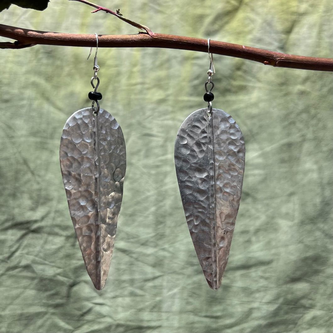 Majani Brass earrings